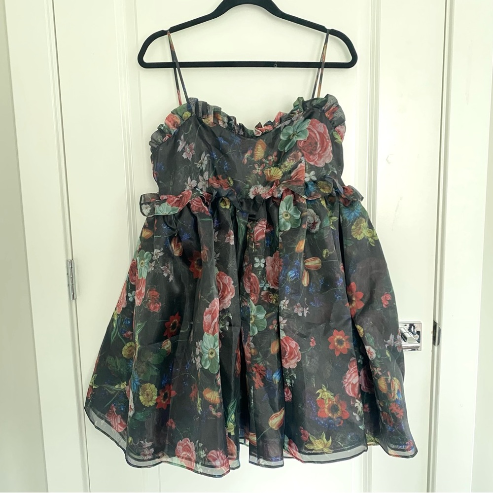 Selkie Nightcap Floral Rosebud Dress Sz L NWT Anthropologie - Picture 4 of 8